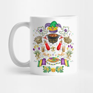 Mardi Gras Party Mug